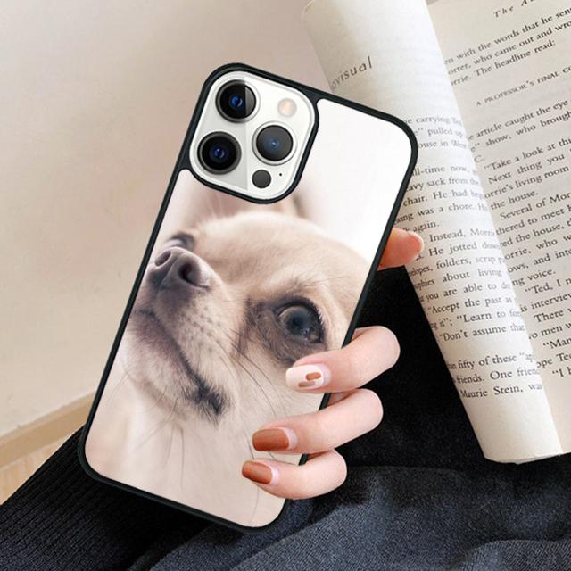 

Chihuahua Cute Dog Puppy Phone Case Back Cover for iPhone 17 Air 16 15 14 13 11 12 Pro Max Plus Fundas Coque iPhone 13