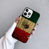 Vintage Mexico Mexican Flag Coque Shell For iPhone 17 Air 15 16 14 13 12 Pro Max 11 Pro Max Plus Phone Case Cover