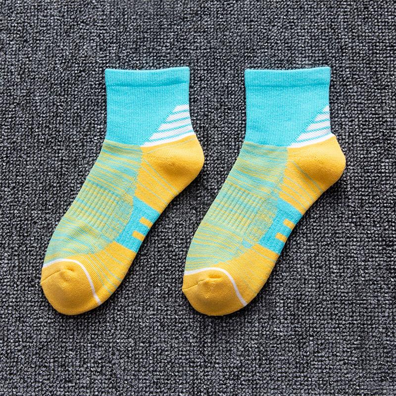 

5 пар женских спортивных носков для бега, хлопковые толстые мягкие зимние теплые носки для холодного снега, уличные спортивные походные баскетбольные носки US 5-9 EU35-39