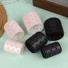 Set da 8 Pezzi di Bigodini Neri Grigio con Nucleo in Alluminio Extra Large, Multiple Misure, Velcro, Jumboo, per Frangia ad Aria, Magic Sleep Curl Bar 60mm
