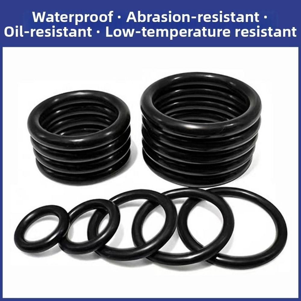 1500Pcs 24 Sizes Rubber O-Rings Gasket Sealing Air Conditioning Compressor Seals Air Connections