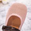 Children's Shoes Korean Girl Princess Shoes Breathable Hollow Net Sandals Children 1-2 Years Old Soft Sole Toddler Shoes