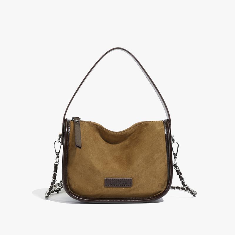 2025 New Niche Fashion Popular Small Bag Women's Fashion Versatile Shoulder Messenger Bag Texture Chain Small Square Bag