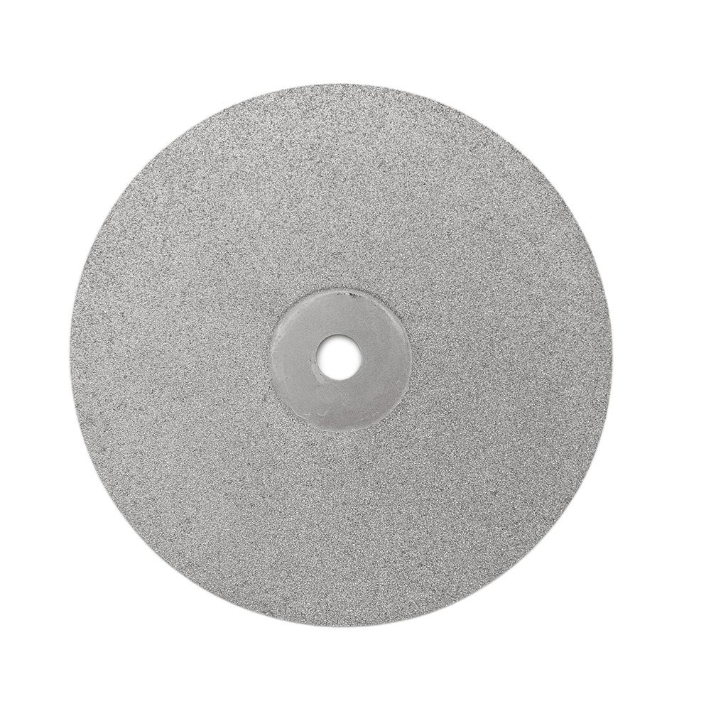 6" 150mm Diamond Coated Flat Lap Wheel Lapidary Polishing Grinding Disc 80~3000 Grit For Jewelry Jade Crystal Glass Polishing