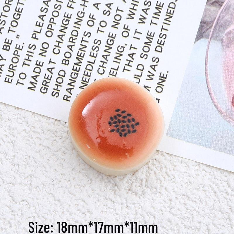 Cartoon Bear Bread Resin Accessories: DIY Jewelry, Hairpins, Shoe Buckles, and Cream Glue Decor