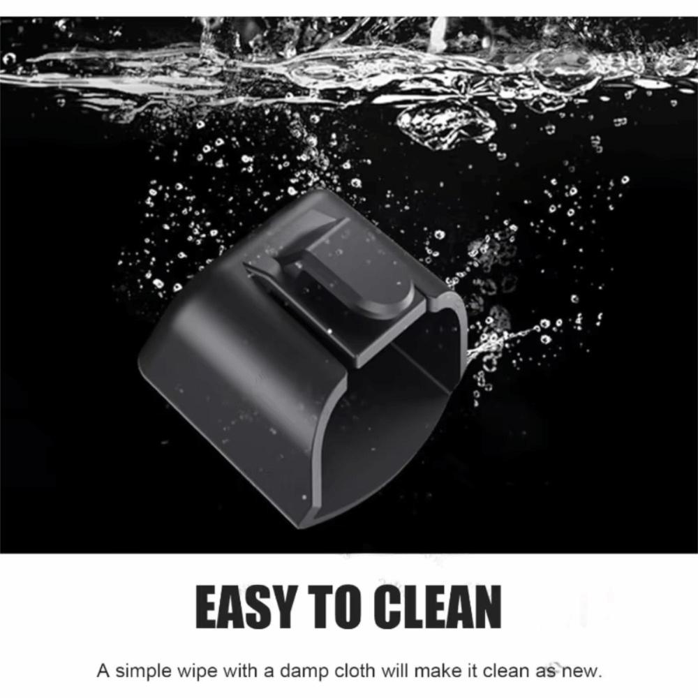 With Hanging Hook Car Interior Storage Box Adhesive Mount Dashboard Organizer Universal Fit