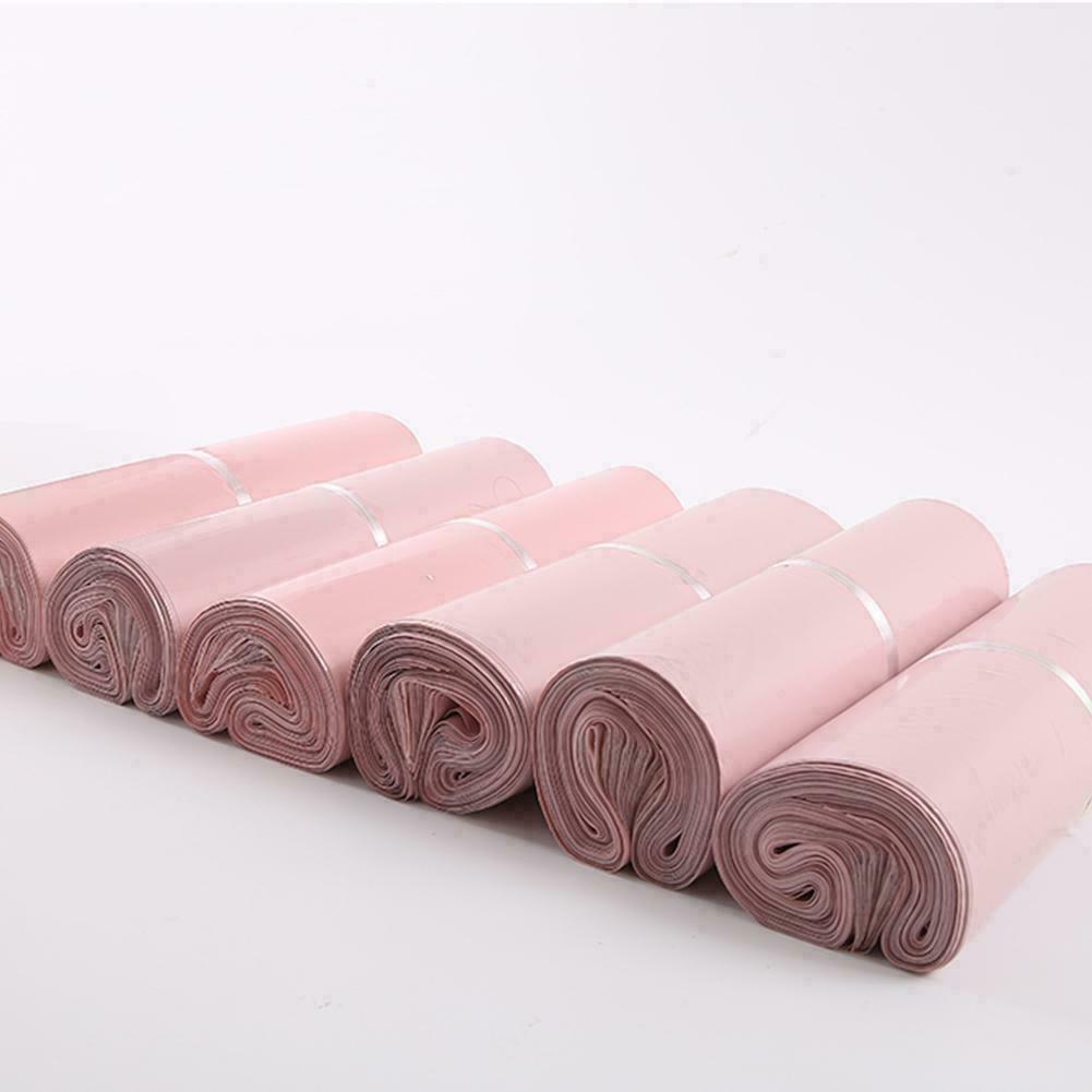 Premium 6.5 X 9 Inch Pink Mailing Bags Postage Mail Post 60mu