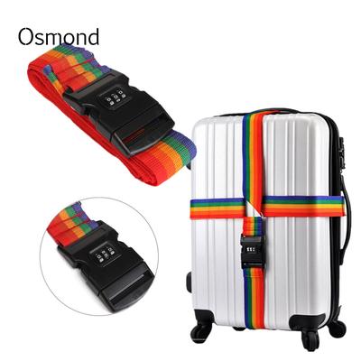 Luggage Cross belt adjustable Travel Suitcase band Luggage Suitcase rope Straps travel accessorie