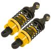 2 Stück RC Metall Stoßdämpfer Dämpfer Stoßdämpfer Set für Wltoys A959 A949 A969 118 RC AutoGold