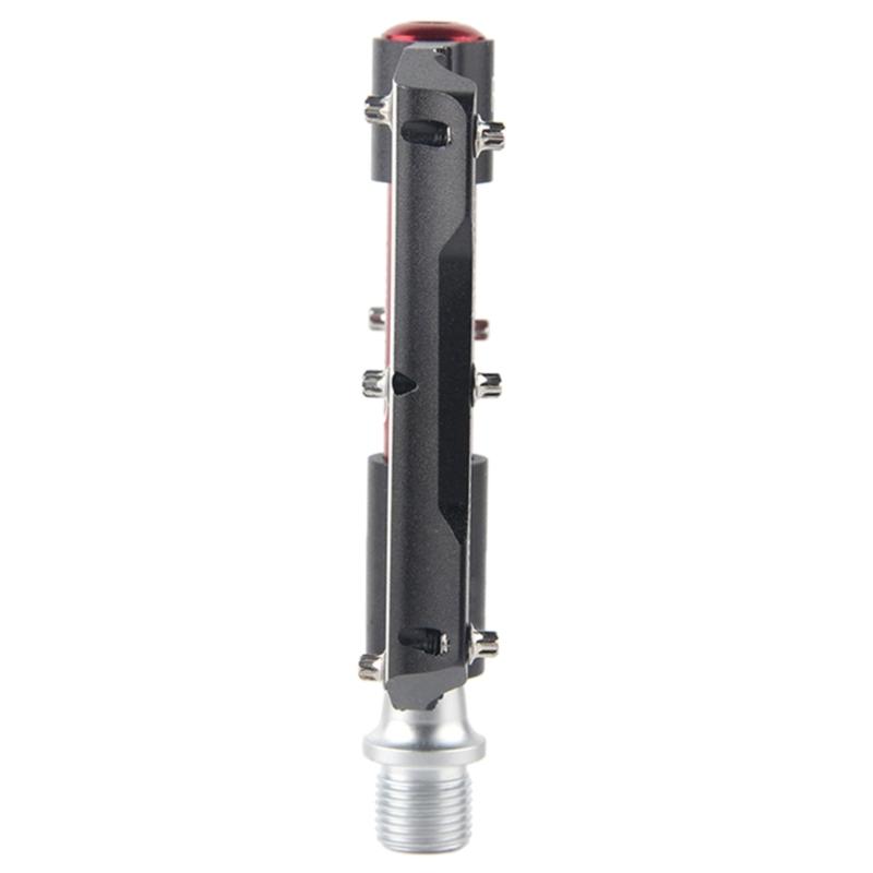 Aluminum Alloys Mountain Bicycles Pedal Light Weight Antiskid Bicycles Pedal Wide Flat Cycling Pedal Easily To Install
