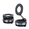 Upgraded 360° Vacuum Magnetic Phone Holder, Magnetic Car Phone Mount, Hands-Free Suction Cup Phone Holder for Car/Gym/Mirror