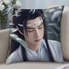 W-Wang Yibo Pillow Case Short Plush Sofa Decorative Gift Home Double-sided Printing Cushionz,(3)