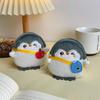 Cartoon Cute Animal Penguin Coin Purse Kawaii Wallet Plush Coin Bag Key Earphone Coin Organizer Pouch Zipper Bag Kids Gifts