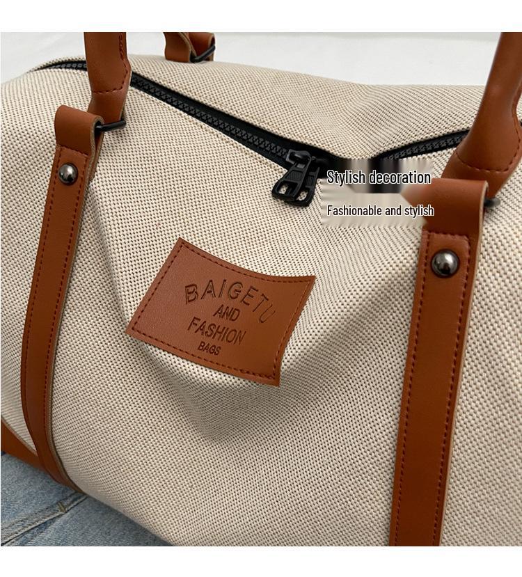 Damen Leichte Umhänge-Sport- und Gymnastiktasche mit großem Fassungsvermögen für Pendler und Yoga