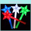 Large Colorful Star Shaped Flashing Stick Perfect For Concerts And Parties