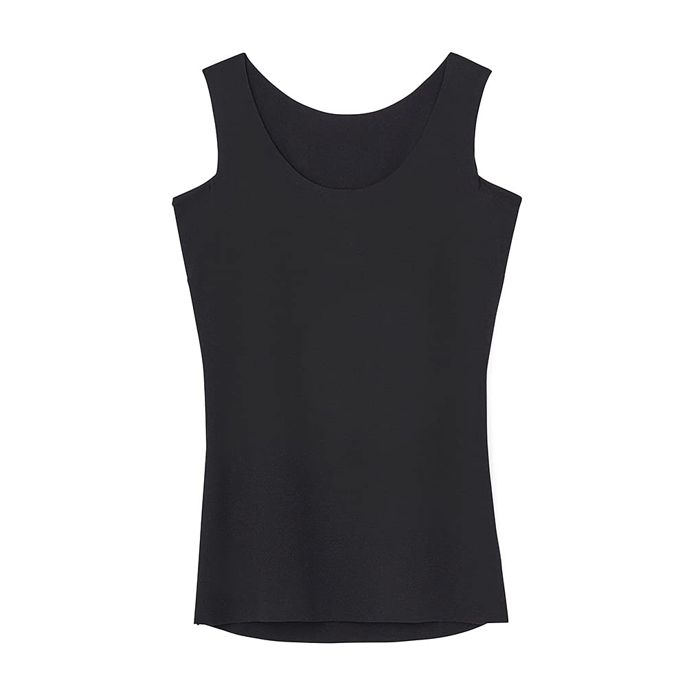 

Gunze HOTMAGIC MH7853P Black Tank Cotton Fleece and Innerwear Women s Top, Blend, Lining, Moisture-Wicking, Heat-Generating, Sweat-Absorbing чёрный