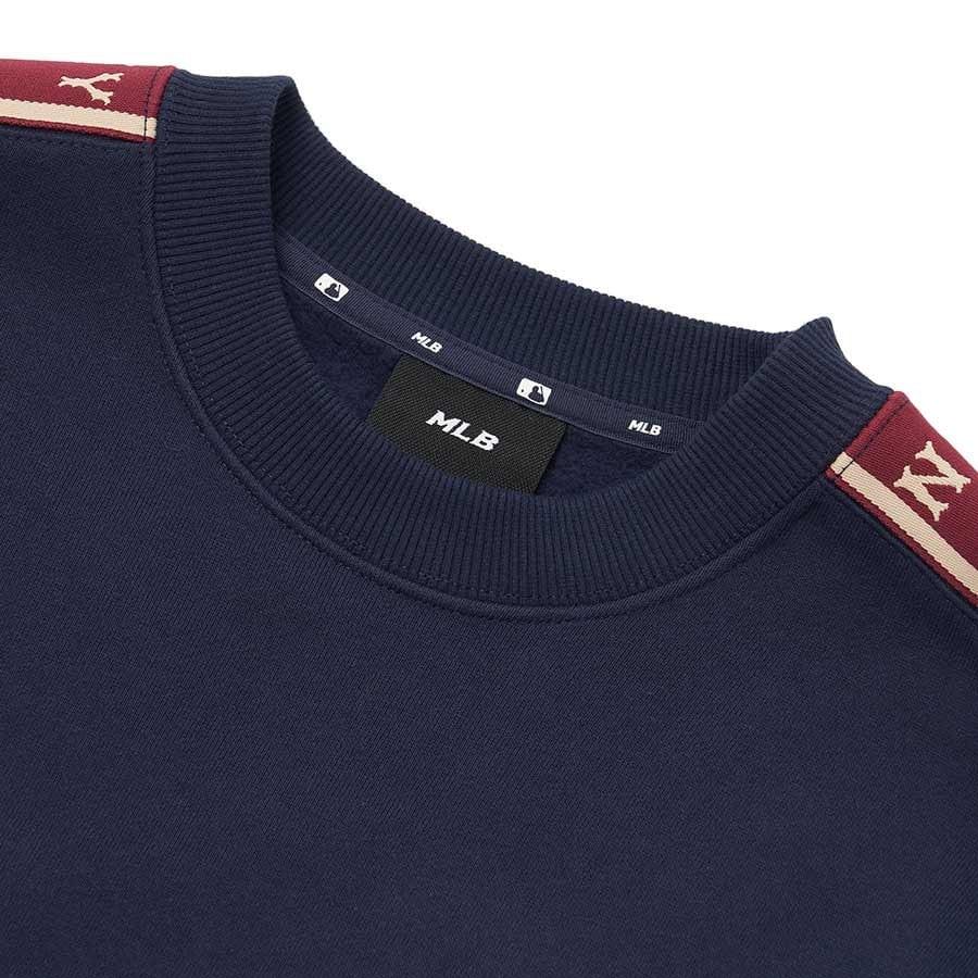 New MLB Sweatshirts Unisex Navy Blue 3AMTM0826-50NYD