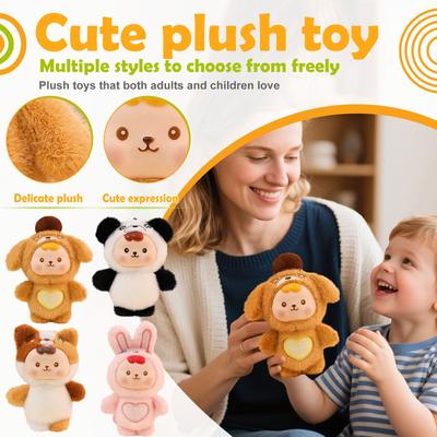 Jouets en peluche, coussins décoratifs doux, cadeau préféré pour les fêtes d'anniversaire des enfants, pour les vacances et les anniversaires