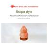 USB Powered Himalayan Gourd Salt Lamp - Warm Light Crystal Decor