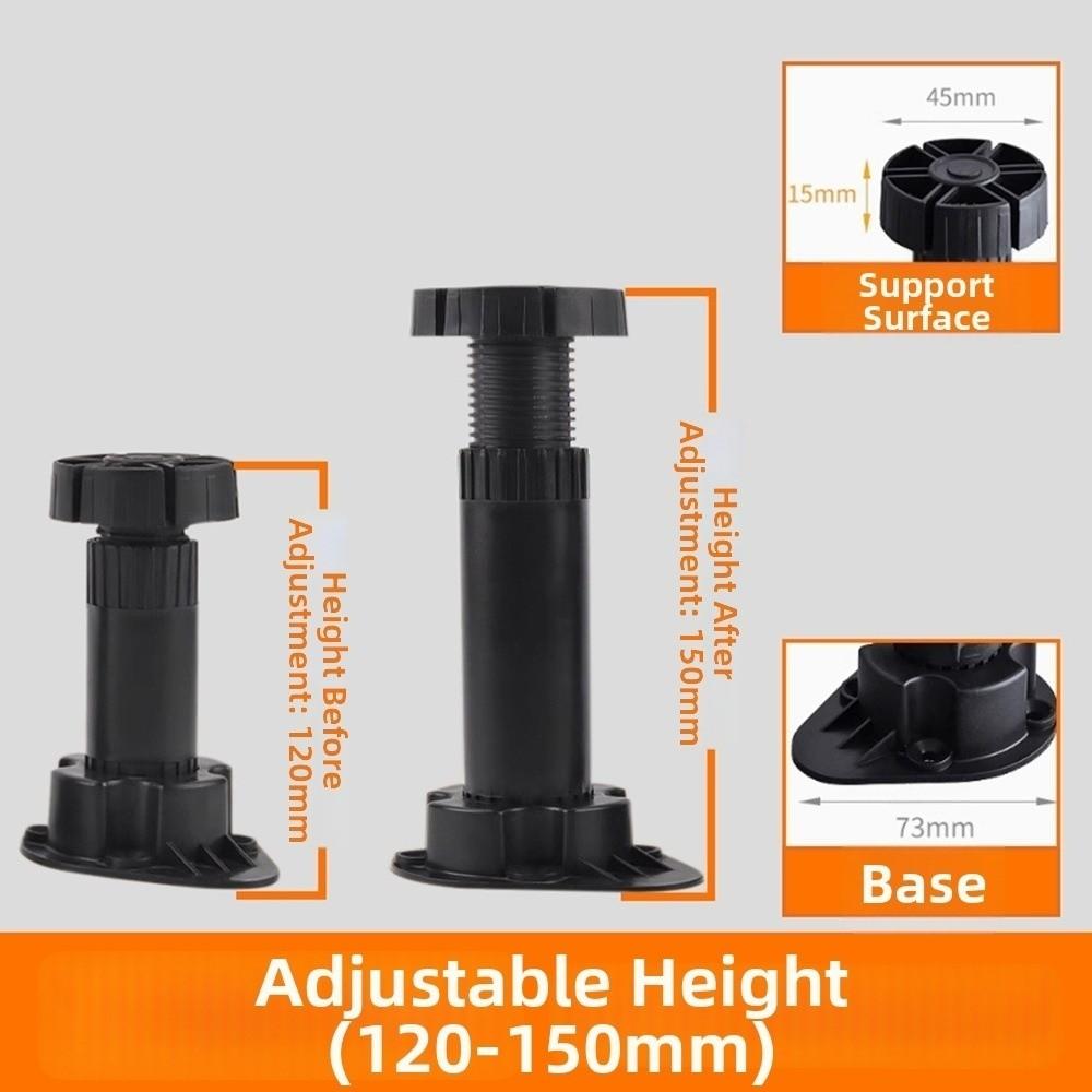 Heavy Duty Cupboard Foot Load Bearing Bracket Plinth Feet High Quality Cabinet Leg  For Table