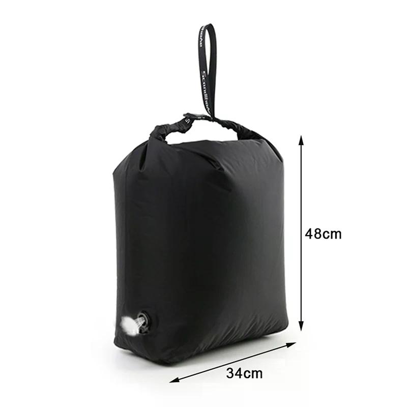 Convenient Travel Companion, 1PC Large Vacuum Compression Bag, Waterproof Luggage Storage, Ideal for Clothes and Business Trip