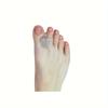 1 Pair Gel Toe Separators for Foot Comfort & Support Waterproof Spacers for Big Toe & Hammer Toe - Ergonomic Design, One Size Fits Most