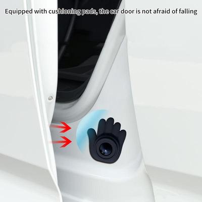 Car Door Shock Absorber Silicone Pads Universal Anti Shock Pad Car Door Protector Stickers Anti Collision Gasket Buffer 10/20Pcs