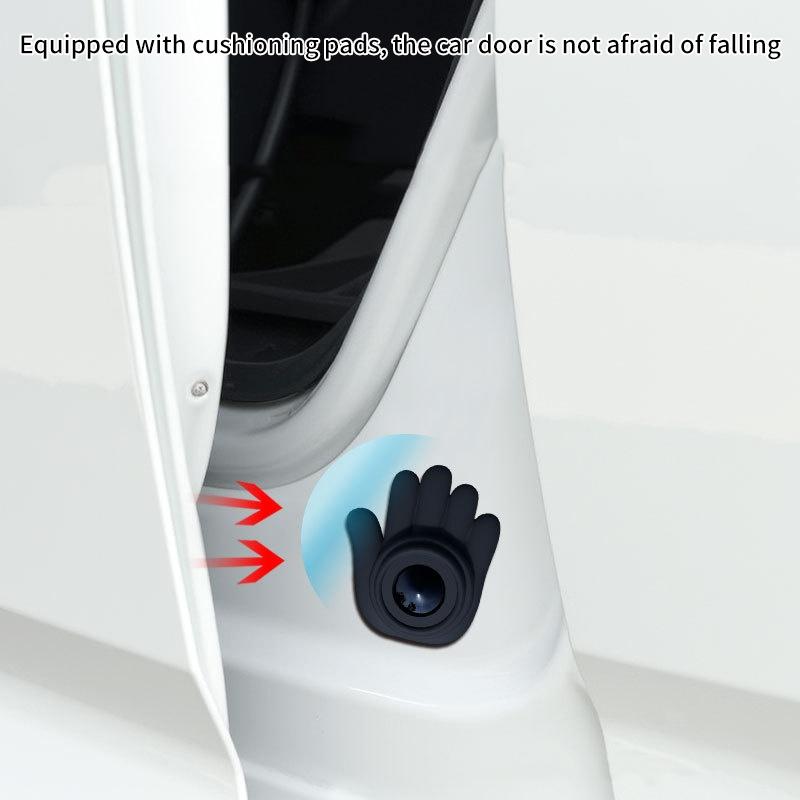 Car Door Shock Absorber Silicone Pads Universal Anti Shock Pad Car Door Protector Stickers Anti Collision Gasket Buffer 10/20Pcs