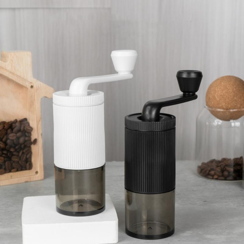Handheld Coffee Crusher Ergonomic Design Metal Mechanism Coffee Maker Suitable for French Press Espresso Pour Over