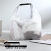 Large Capacity Mesh Beach Tote Bag for Outdoor Use