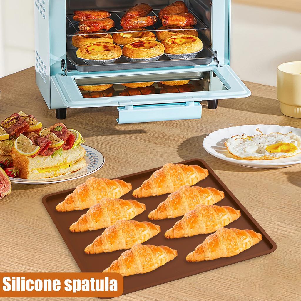 4Pcs / 6Pcs Silicone Dehydrator Mats with Raised Edge Non Stick Silicone Tray Liner 13.8×13.8 Inch Silicone Dehydrator Sheets