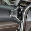 Car Decoration Air Ventilation Covers On Both Sides For Kia S0UL -2025 Red Carbon Fiber Wood Grain Accessories Styling