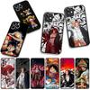 Cover for Apple iPhone 17 16 11 Pro XS Max XR 6 7 8 Plus + 16E SE 2020 2022 Air 5 Phone Case Red Hair Luffy One Piece Shanks