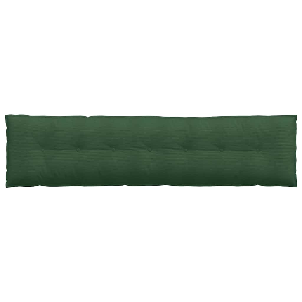 Back Cushion Jungle Green 200 x 50 cm Cord Fabric