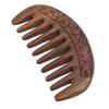 Huimuyuan Jingxian Sandalwood Combs Carved Ebony Combs Portable Hair Comsb Traveling Gift Comb Hair Care
