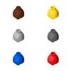10pcs 24947 MOC Brick Parts  Brick Round 2 X 2 Dome Bottom with Studs Compatible Building Block Particle Brain Toy Gift