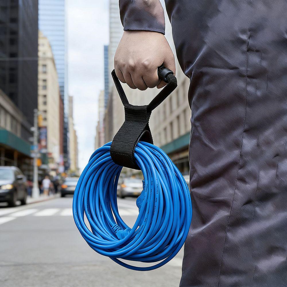 2Pcs S/M/L Cable Storage Straps Reusable Cable Ties Organization Tool Heavy Storage Strap  Garage