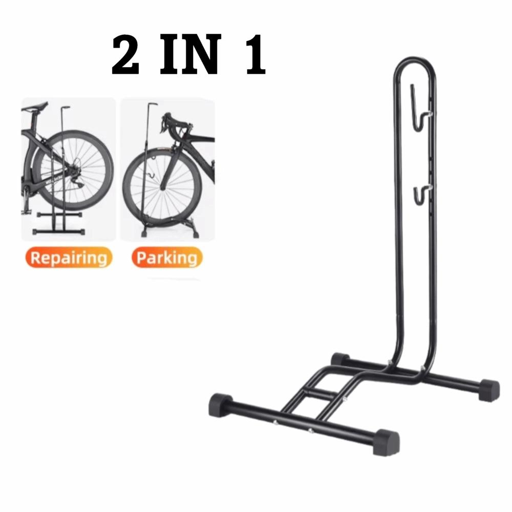 Multifunctional Bicycle Parking Rack 3 in 1 MTB Repair Stand  For Parking or Repair