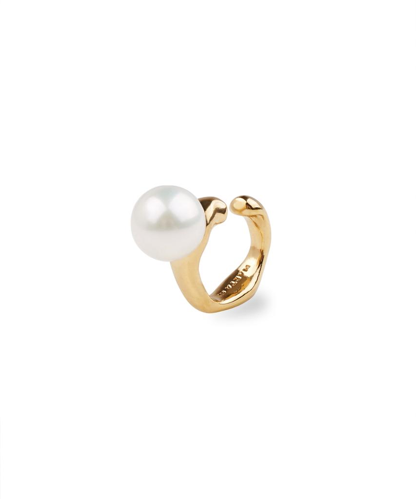 Marta White Pearl Earcuff