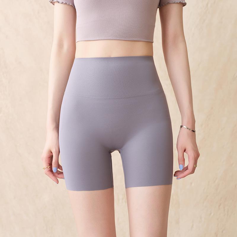 

High-Waisted Tummy Control Yoga Shorts with Butt Lifting and Anti-Exposure Features Large