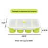 Silicone Ice Tray Freezer Storage Box