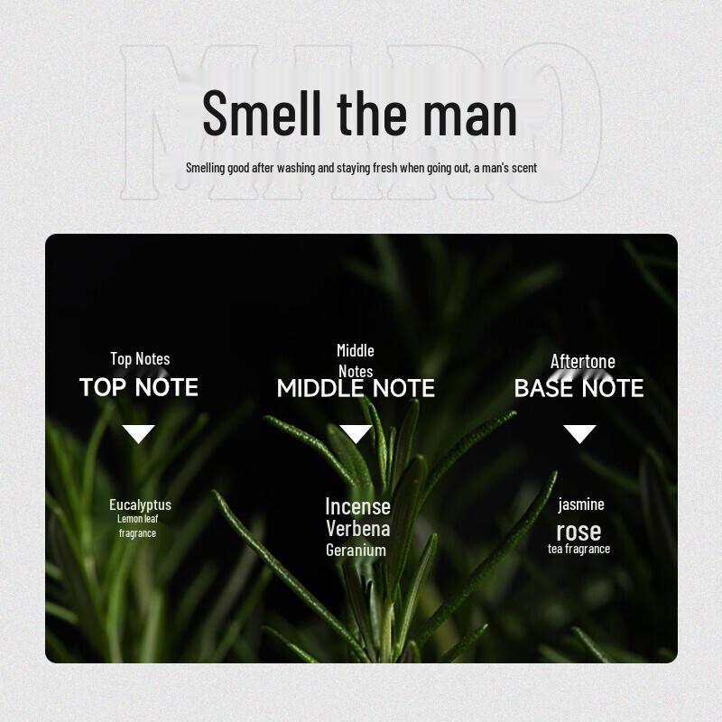 Maro 2-in-1 Cooling Shower Gel & Facial Wash 400ml