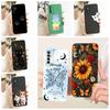 Pour Tecno Camon 17P Coque CG7 CG7n Mignon Tournesol Silicone Souple Arrière Pour Tecno Camon 17 P 17P Coques de Téléphone Anti-choc Fundas