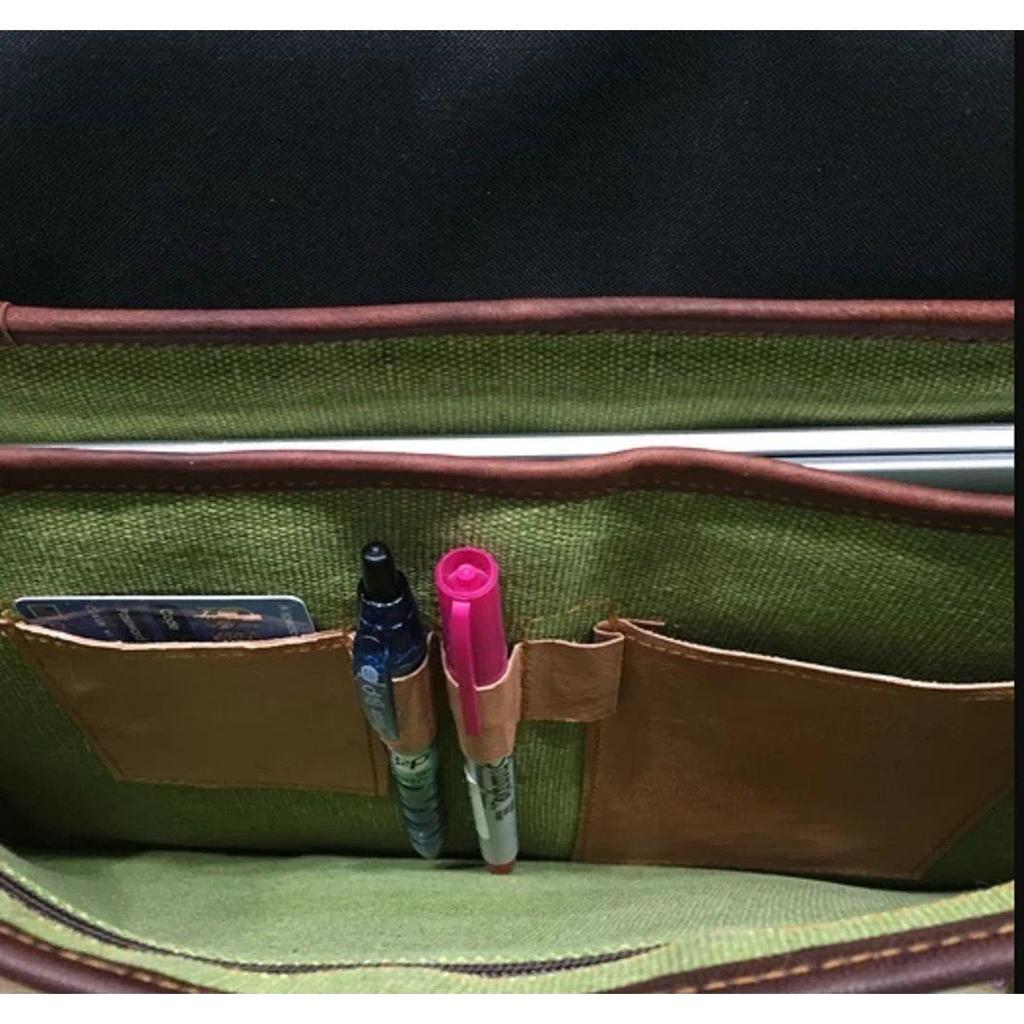 New Special Gift Vintage Leather Messenger Bag Laptop Bag Briefcase Satchel