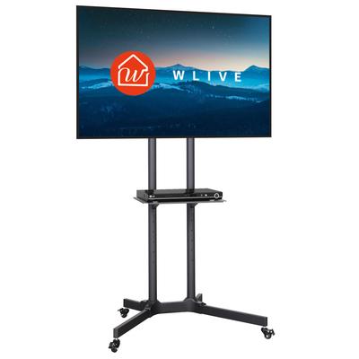 WLIVE TV TV TV LCD TV dvojitý sloup vhodný pro kompatibilní s VESA s horizontální stěnou vysoká výška police pro domov pro výstavní stojan, stojan, stojan,