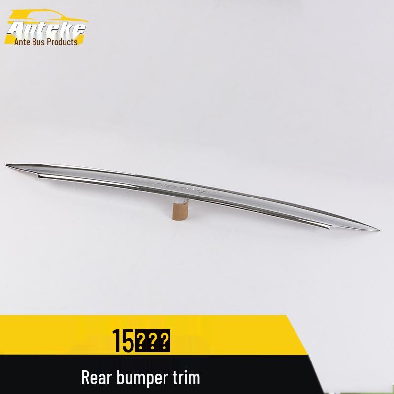 Compatible with 15 City Models: Rear Bumper Trim, Anti-Scratch & Collision Bright Strip Accessories.
