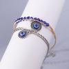 2pcs Bohemian Blue Evil Eye Anklets for Women Summer Beach Anklet Bracelets Chain Girls Jewelry Gifts