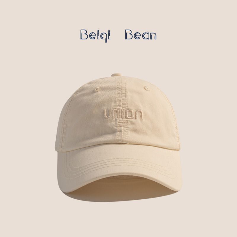 Baby Sun Protection Cap With Embroidered Letters For Summer Outdoor Play