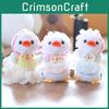Cute Duck Plush Keychain Backpack Charm Pp Cotton Stuffed Toy Gift For Kids