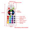 T10 RGB 12Led 15Led 24Led 36Led Car Led Remote Control Rgb Car Led Panel Interior Auto Lights Reading Dome Festoon BA9S Adapter DC 12v Light